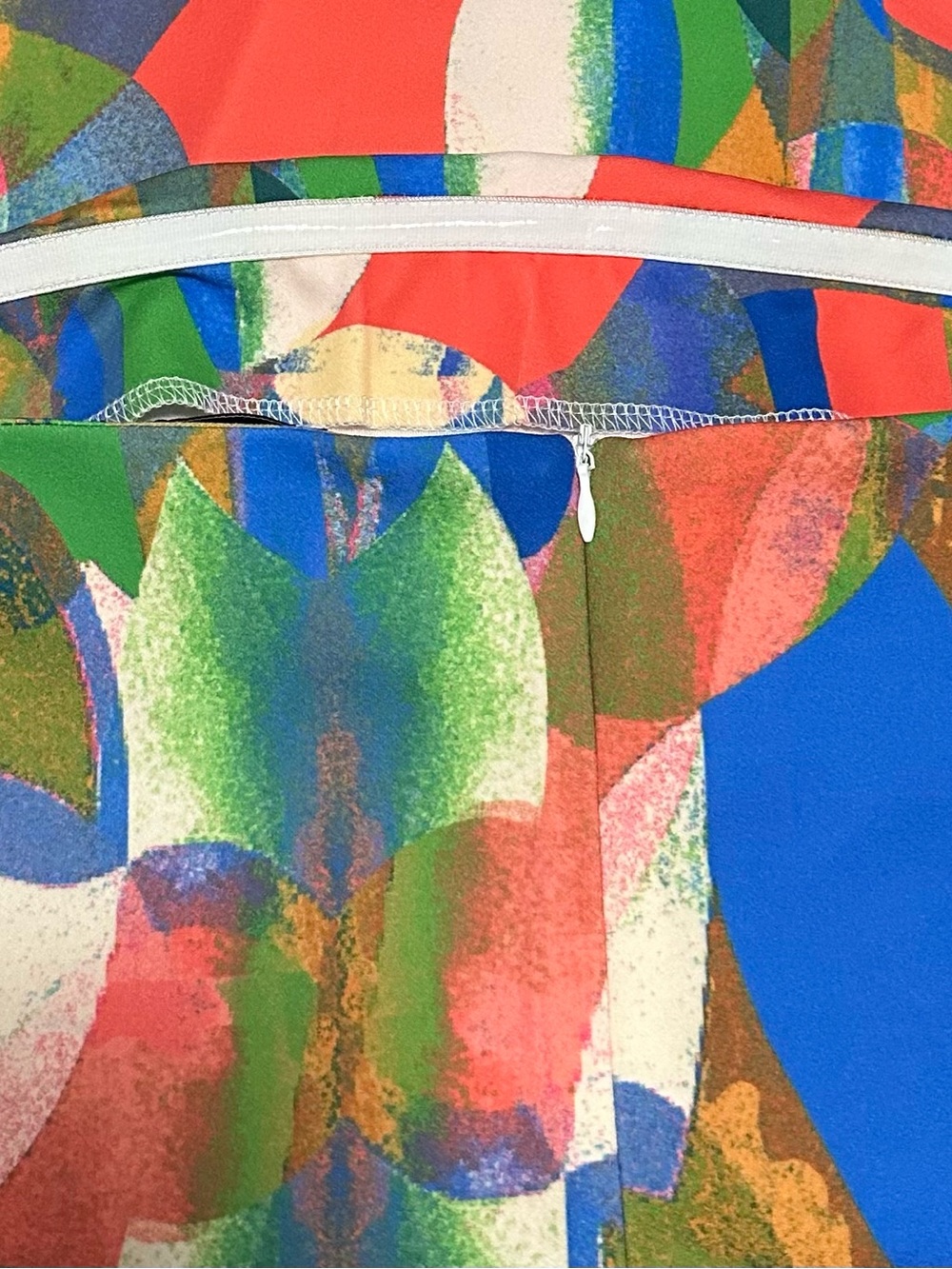 Havana Summers Midi Dress - Multi Color Strapless Bodycon - Picture 3 of 7